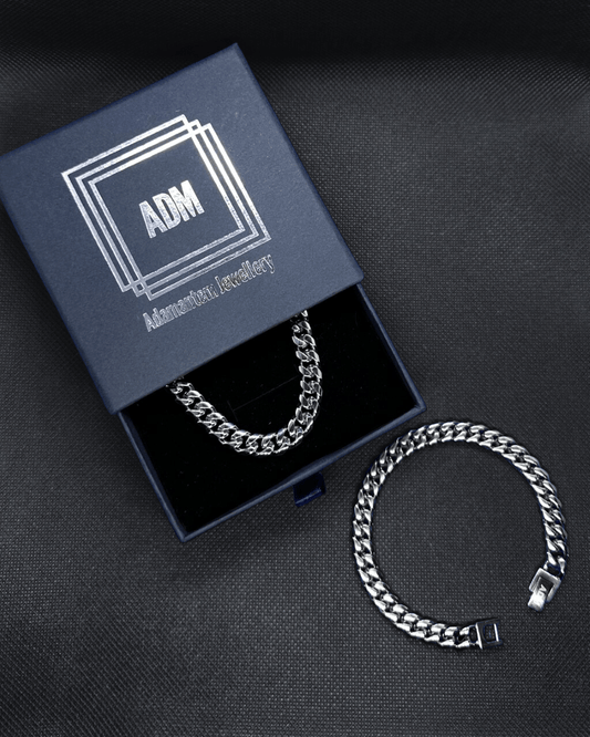Silver Necklace & Bracelet - ADMGroup